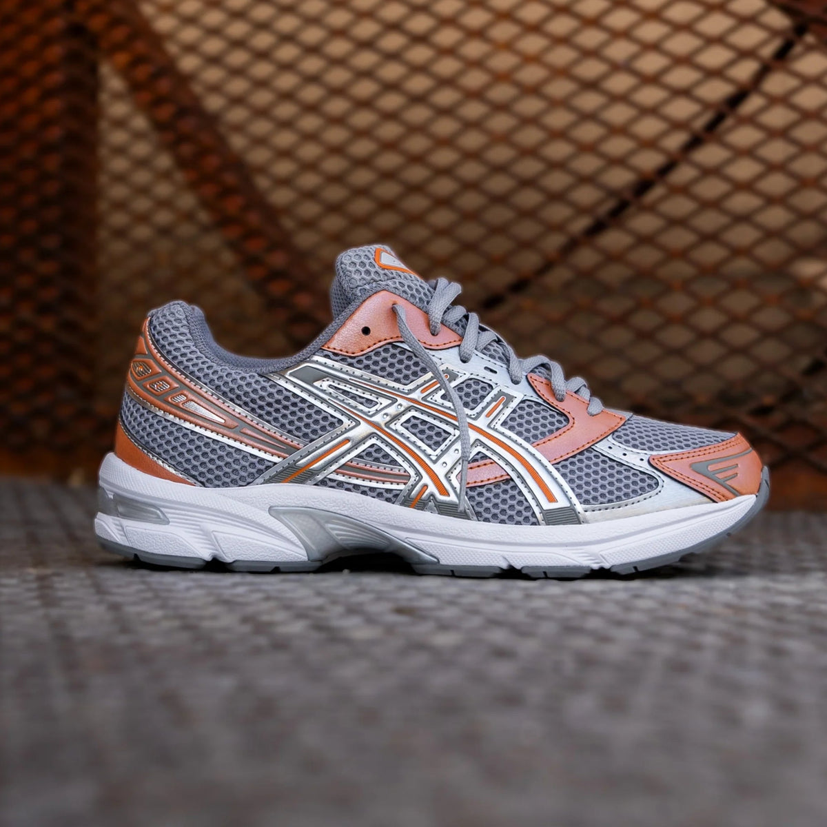 ASICS Gel-1130 Cement Grey Rust Orange