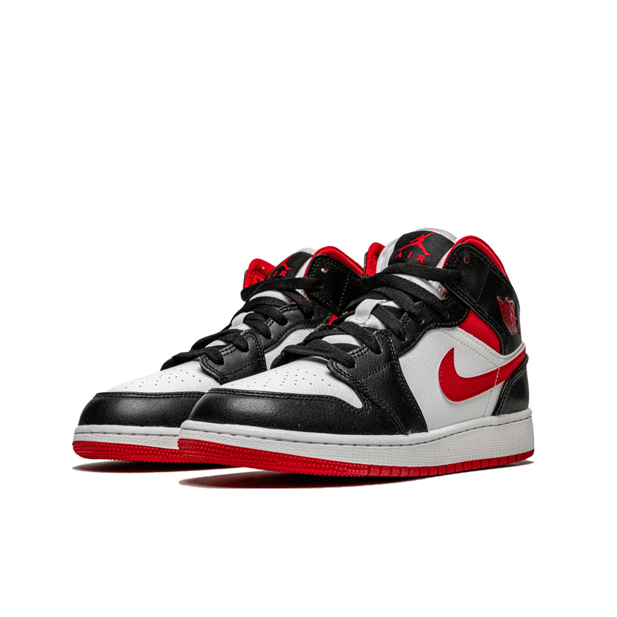 Air Jordan 1 Mid Gym Red Black White (GS)
