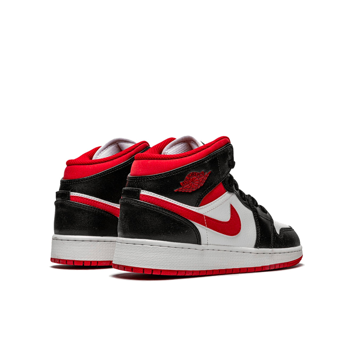 Air Jordan 1 Mid Gym Red Black White (GS)