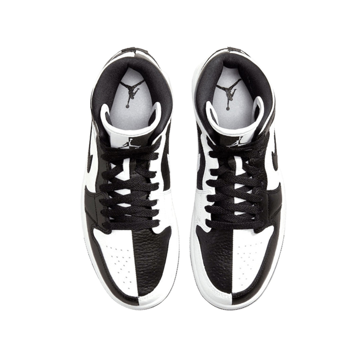 Air Jordan 1 Mid Invert Black White (W)