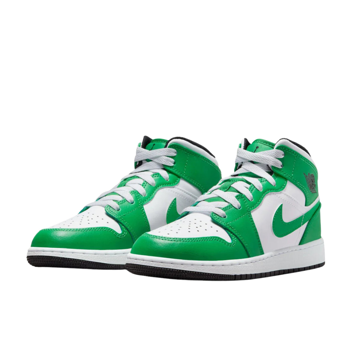 Air Jordan 1 Mid Lucky Green (GS)