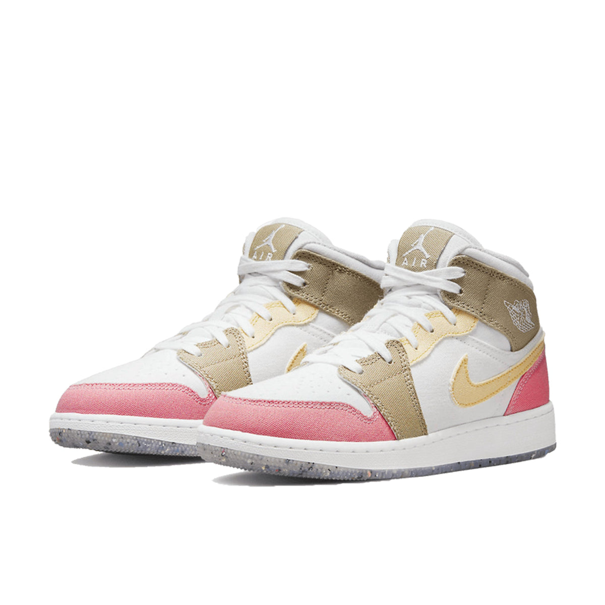 Air Jordan 1 Mid Pastel Grind (GS)