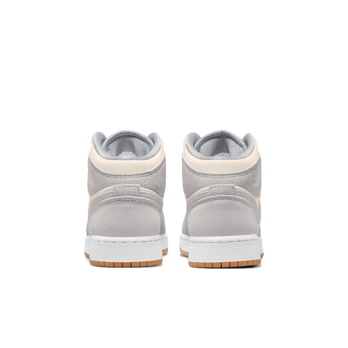 Air Jordan 1 Mid SE Coconut Milk Particle Grey (GS)