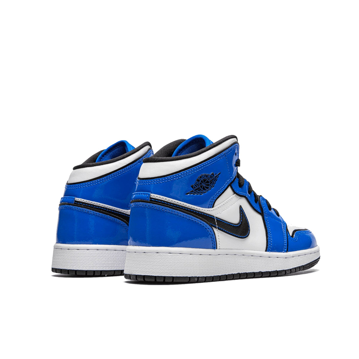 Air Jordan 1 Mid Signal Blue (GS)