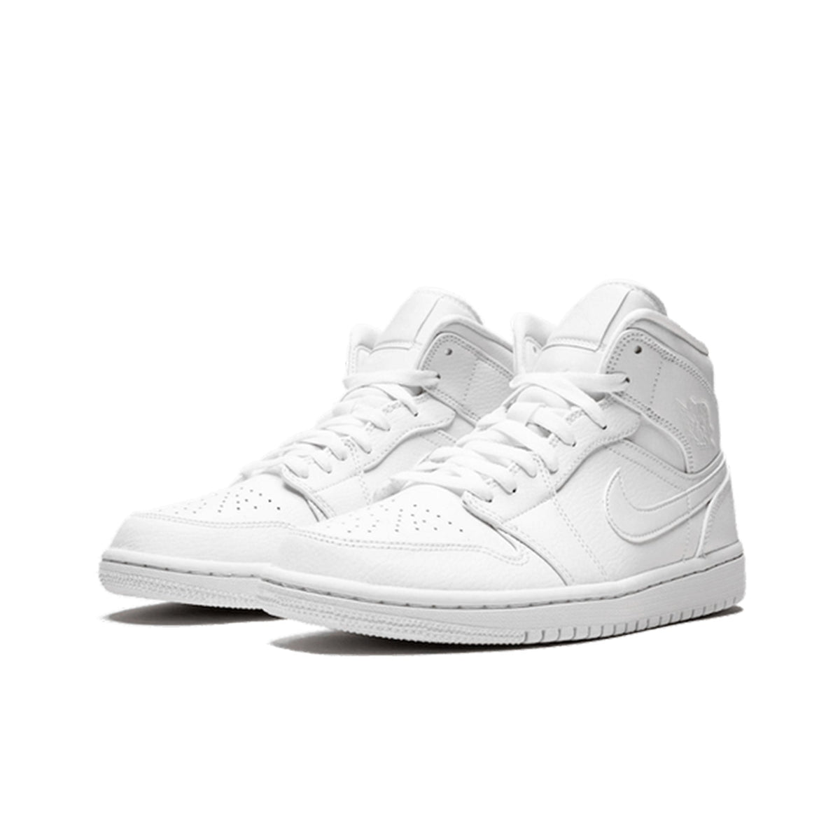 Air Jordan 1 Mid Triple White 2022