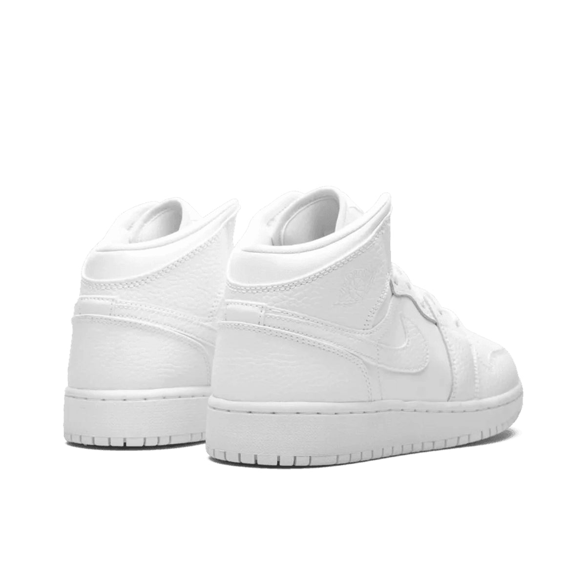 Air Jordan 1 Mid Triple White (GS)