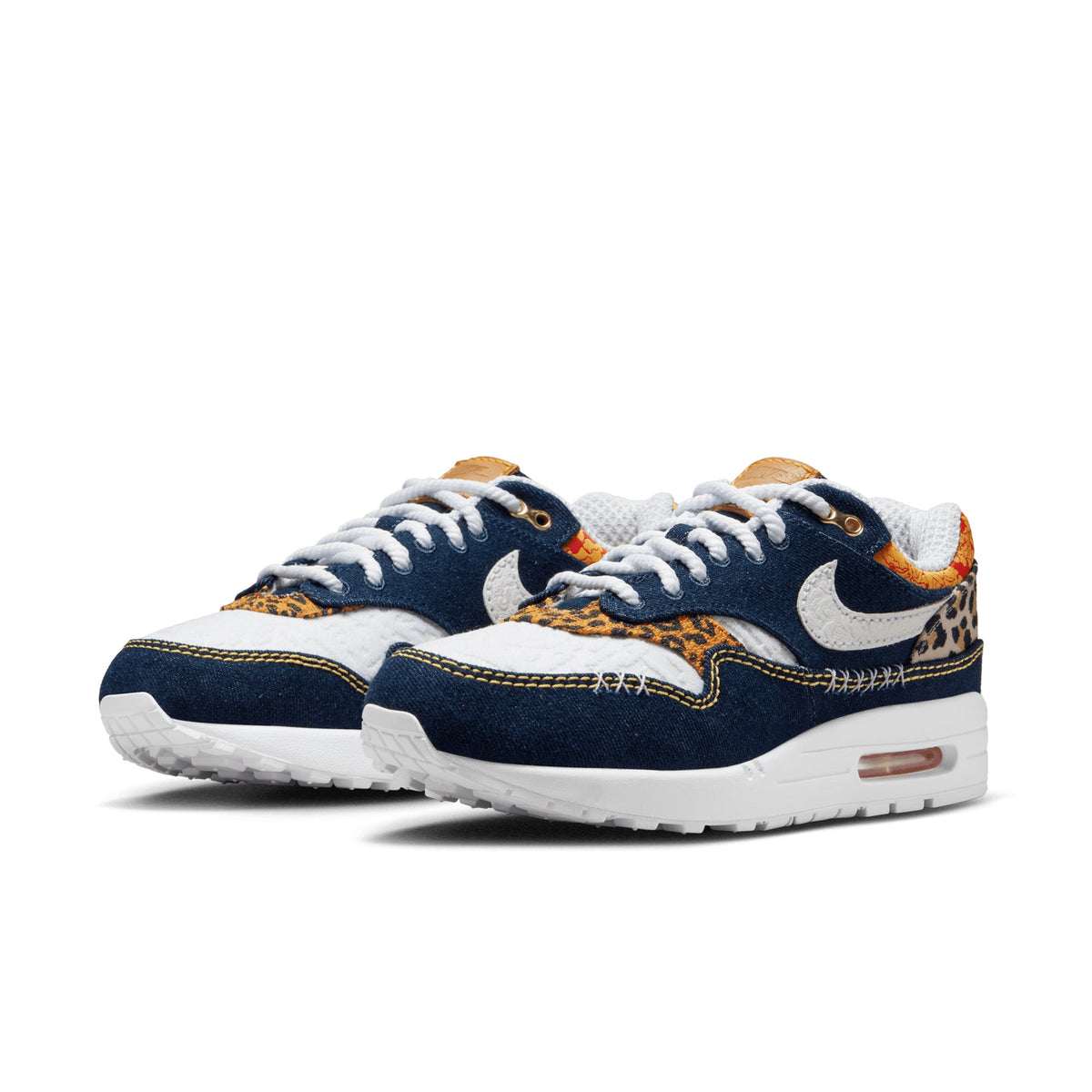 Nike Air Max 1 Premium Denim Leopard
