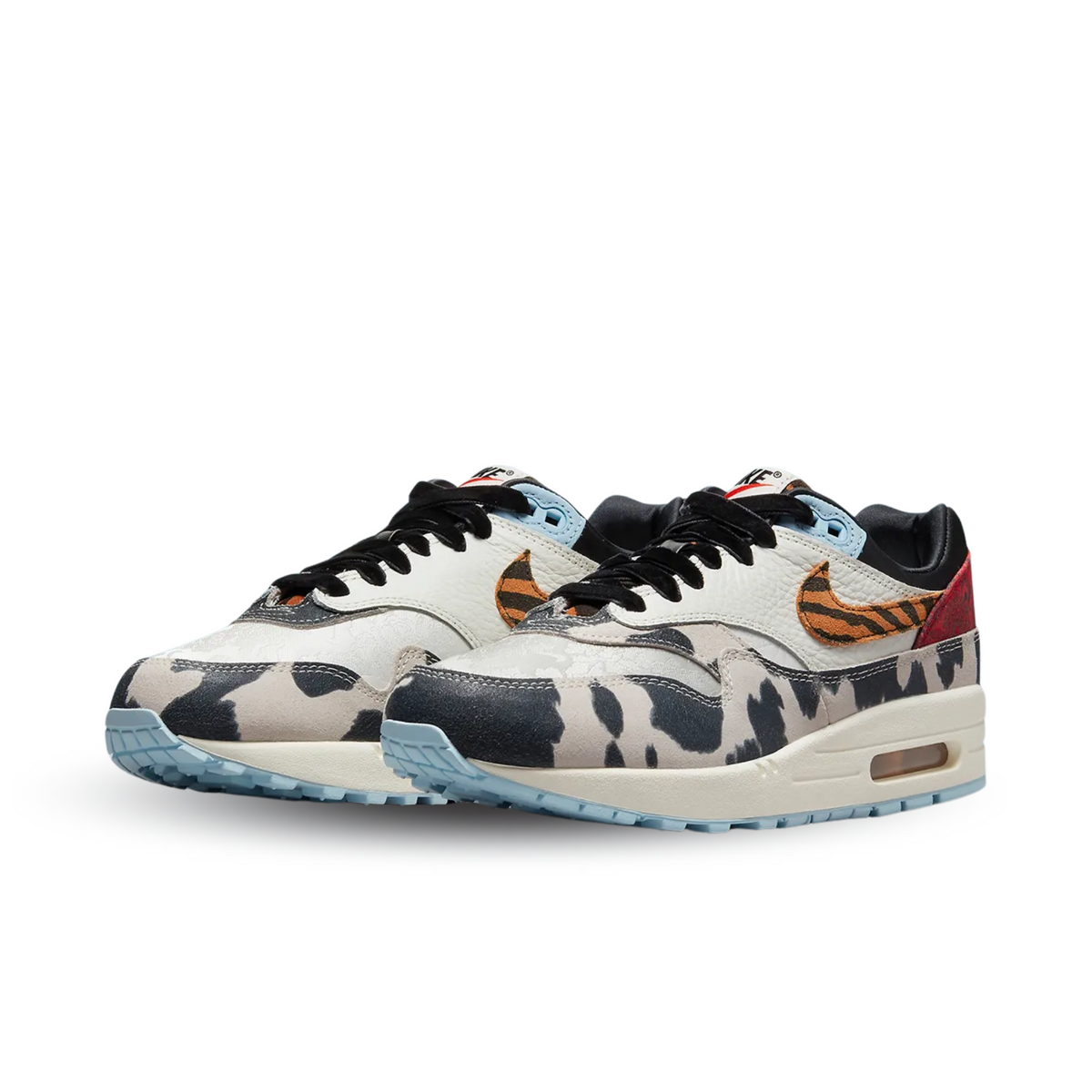Nike Air Max 1 '87 Tiger Swoosh Cow Print