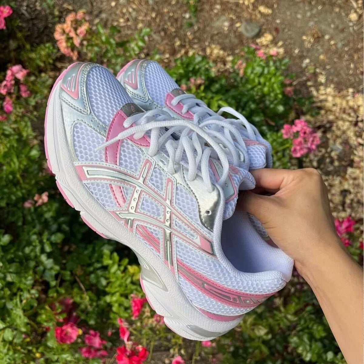 ASICS Gel-1130 White Pure Silver Pink